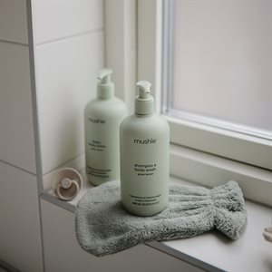 001104_2 Mushie Myjka 2-pack z bawełny organicznej Moss