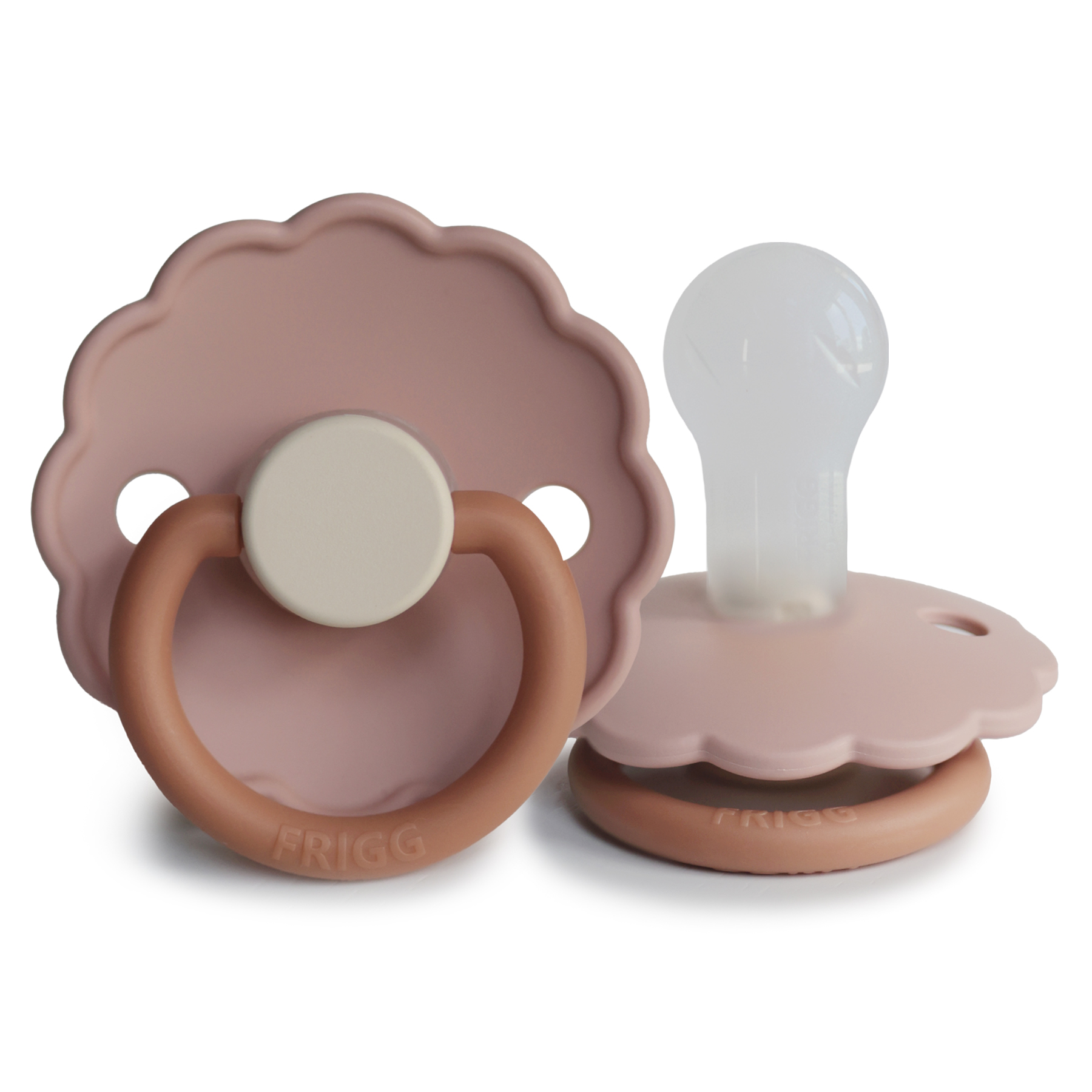 Smoczek FRIGG Daisy Silikon Biscuit - Rozmiar 1