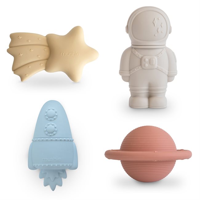 Mushie Zestaw do Kąpieli - Space 4-pack