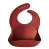 000379_0 Mushie Śliniak Silikonowy Raw Sienna