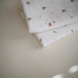 000442_1 Mushie Otulacz z Organicznej Bawełny Sparrow