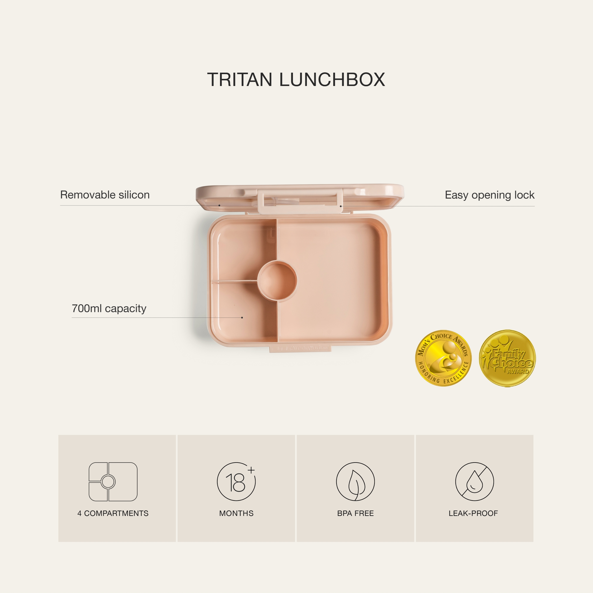 001368_4 Citron Lunchbox Tritanowy - Tiger