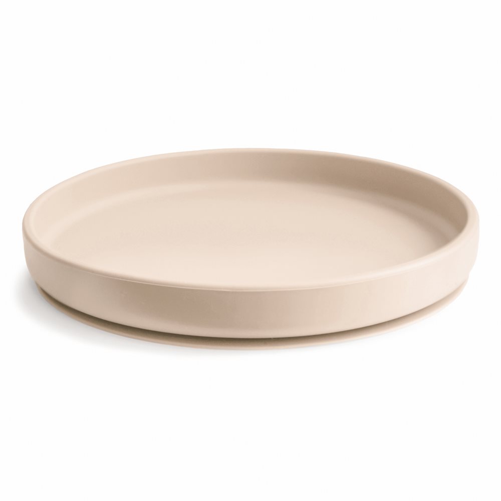 001659_1 Mushie Talerzyk Silikonowy z Przyssawką Classic Shifting Sand