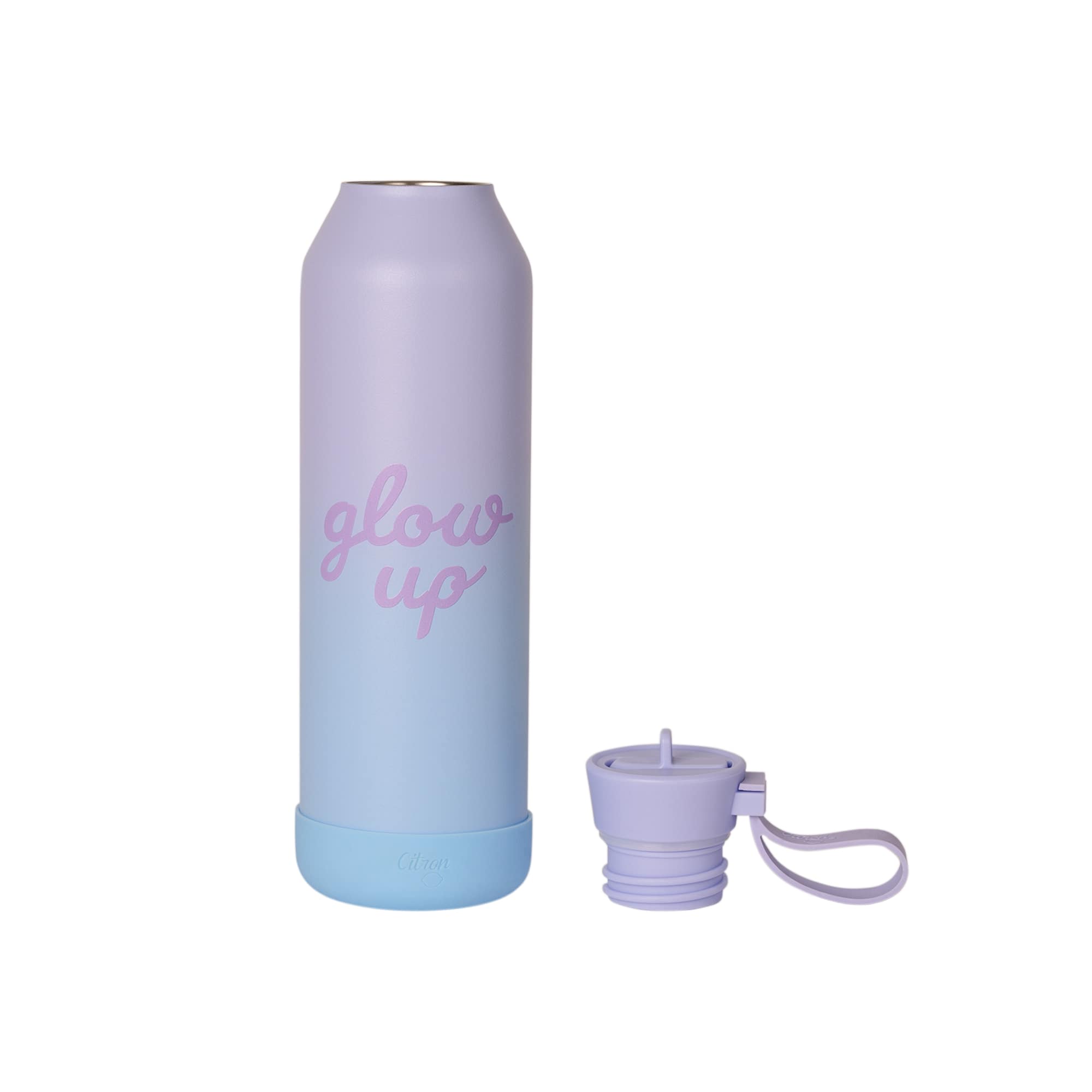 Citron Butelka Termiczna ze Stali Nierdzewnej 750ml - Glow Up Purple Blue