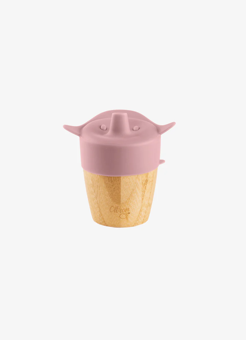 001506_4 Citron Bambusowy Kubek Niekapek Blush Pink