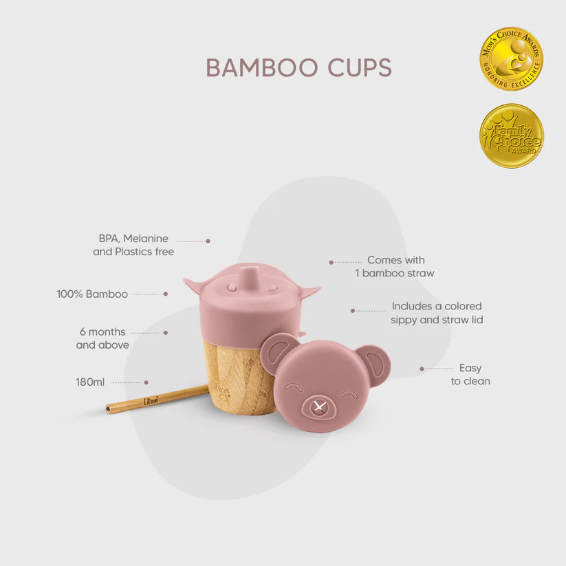 001506_6 Citron Bambusowy Kubek Niekapek Blush Pink
