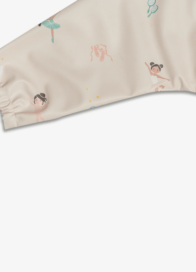 001511_3 Citron Wodoodporny Śliniak z Długim Rękawkiem BLW Ballerina