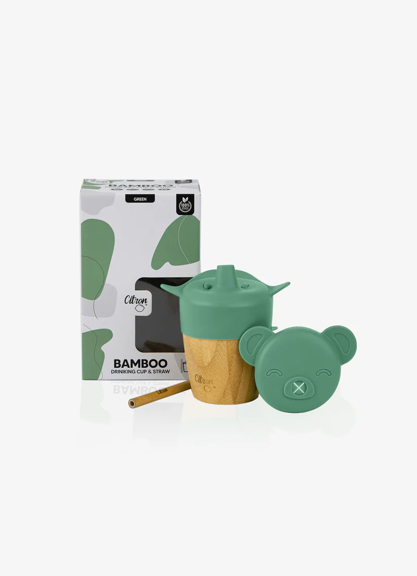 001519_4 Citron Bambusowy Kubek Niekapek Green
