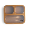 001537_1 Citron Lunchbox ze Sztućcami - Caramel