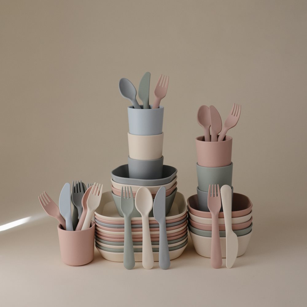 001570_1 Mushie Zestaw Sztućców Blush
