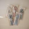 001570_6 Mushie Zestaw Sztućców Blush