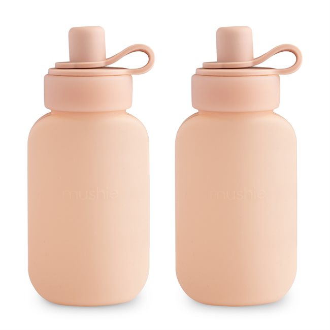 Mushie Silikonowe Saszetki na Mus 2 pak - Blush