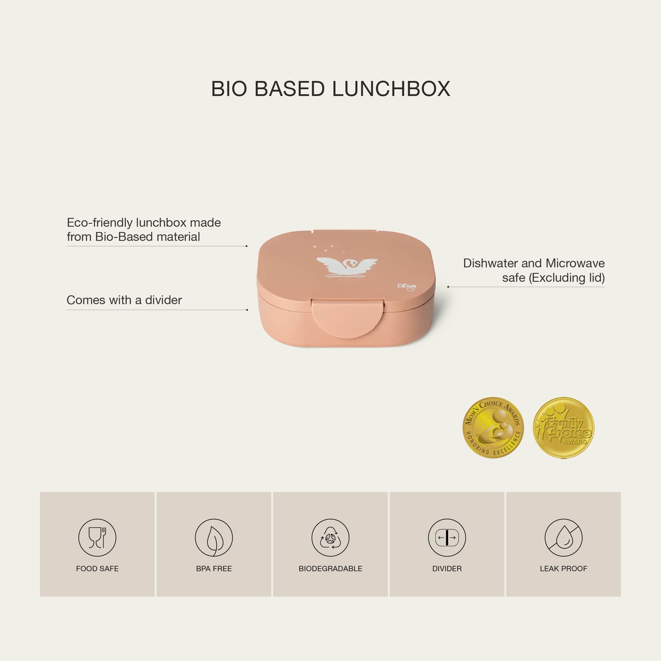 001664_5 Citron Lunchbox Bio-Based - Ballerina